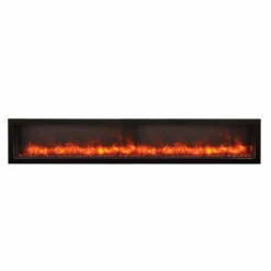 Amantii Panorama DEEP 88-Inch Built-in Indoor/Outdoor Electric Fireplace (BI-88-DEEP)