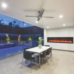 Amantii Panorama DEEP 88-Inch Built-in Indoor/Outdoor Electric Fireplace (BI-88-DEEP) -Dimplex Officials amantii amantii panorama deep 88 built in indoor outdoor electric fireplace bi 88 deep 28335632154718