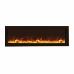 Amantii Panorama SLIM 50-Inch Built-in Indoor/Outdoor Smart Electric Fireplace (BI-50-SLIM) -Dimplex Officials amantii amantii panorama slim 50 built in indoor outdoor electric fireplace bi 50 slim 13341158801502
