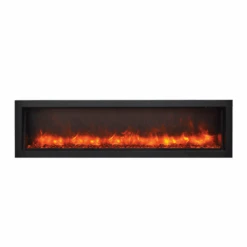 Amantii Panorama SLIM 60-Inch Built-in Indoor/Outdoor Electric Fireplace (BI-60-SLIM)