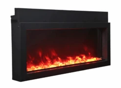 Amantii Panorama XS 40-Inch Built-in Indoor /Outdoor Electric Fireplace (BI‐40‐XTRASLIM) -Dimplex Officials amantii amantii panorama xs 40 built in indoor outdoor electric fireplace bi 40 xtraslim 28335627272286