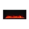 Amantii Panorama XS 40-Inch Built-in Indoor /Outdoor Electric Fireplace (BI‐40‐XTRASLIM)