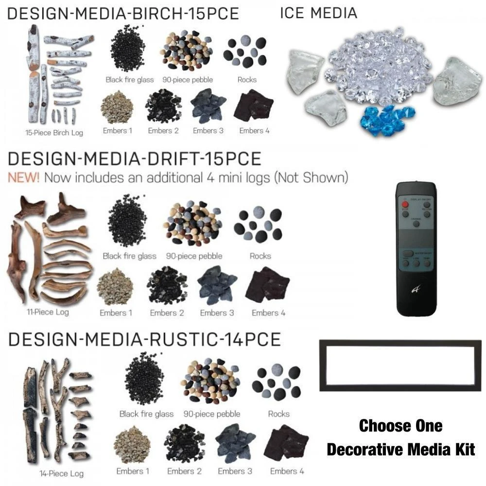 Amantii Panorama XT 60-Inch Indoor /Outdoor Electric Fireplace (BI-60-DEEP-XT) 7 Amantii Panorama XT 60-Inch Indoor /Outdoor Electric Fireplace (BI-60-DEEP-XT) - Image 7