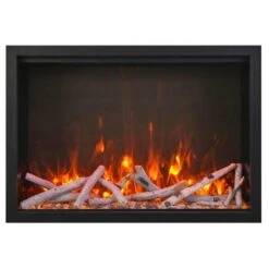 Amantii 26-Inch To 48-Inch Traditional Built-in Electric Fireplace Insert