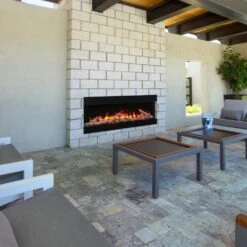 Amantii TRU-VIEW Slim Indoor/Outdoor 3-Sided Smart Electric Fireplace 21 Amantii TRU-VIEW Slim Indoor/Outdoor 3-Sided Smart Electric Fireplace -Dimplex Officials amantii amantii tru view slim indoor outdoor 3 sided electric fireplace sizes 30 72 28357167448158