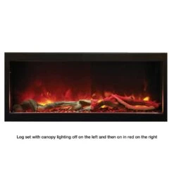 Amantii Panorama DEEP 72-Inch Built-in Indoor/Outdoor Electric Fireplace (BI-72-DEEP) -Dimplex Officials amantii panorama deep 72 inch built in indoor outdoor electric fireplace bi 72 deep bi 72 deep od 182849000295 28842606264414