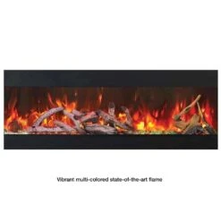 Amantii TRU-VIEW XT Indoor/Outdoor 3-Sided Smart Electric Fireplace 30 Amantii TRU-VIEW XT Indoor/Outdoor 3-Sided Smart Electric Fireplace -Dimplex Officials amantii tru view xt indoor outdoor 3 sided electric fireplace 40 to 88 sizes 28855272570974