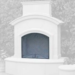 American Fyre Designs Black Scroll Screen For Cordova Fireplace -Dimplex Officials american fyre designs american fyre designs black scroll screen for cordova fireplace 14602625679454