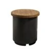 American Fyre Designs Contempo Reclaimed Wood Tank/End Table