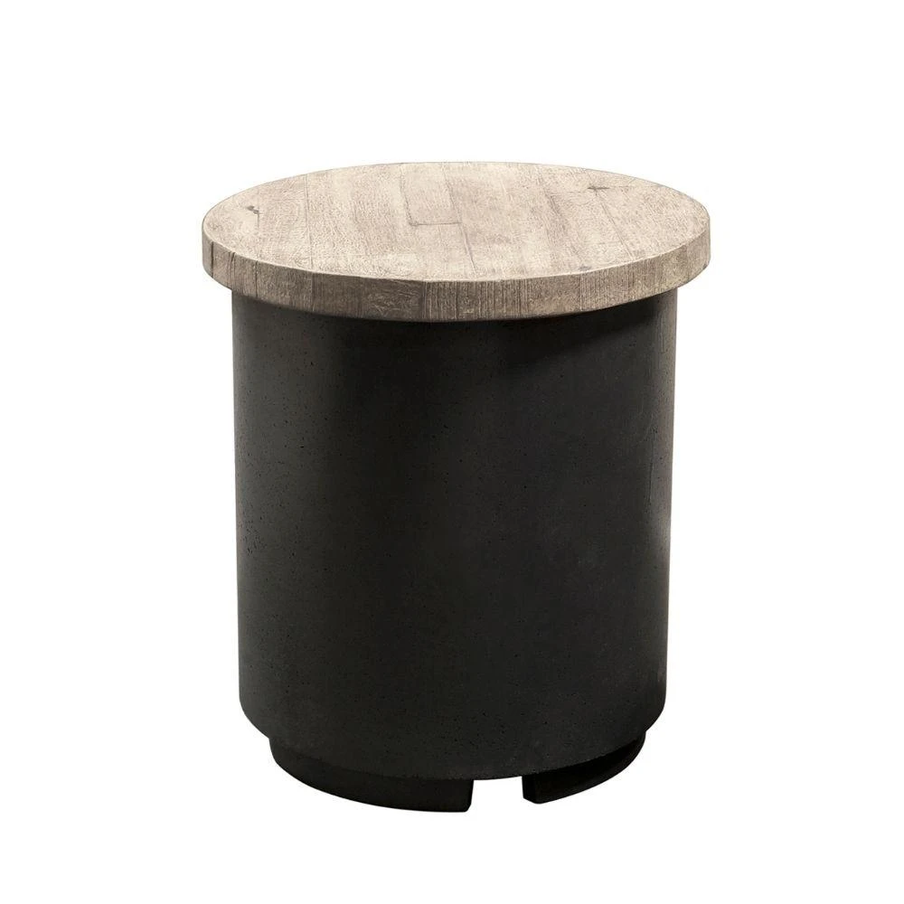 American Fyre Designs Contempo Reclaimed Wood Tank/End Table 2 American Fyre Designs Contempo Reclaimed Wood Tank/End Table - Image 2