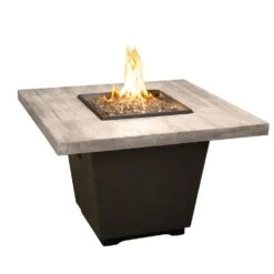 American Fyre Designs Cosmopolitan 36-Inch "Reclaimed Wood" Square Gas Fire Pit Table 18 American Fyre Designs Cosmopolitan 36-Inch "Reclaimed Wood" Square Gas Fire Pit Table -Dimplex Officials american fyre designs american fyre designs cosmopolitan 36 reclaimed wood square gas fire pit table silver pine manual ignition system natural gas 14584806572126