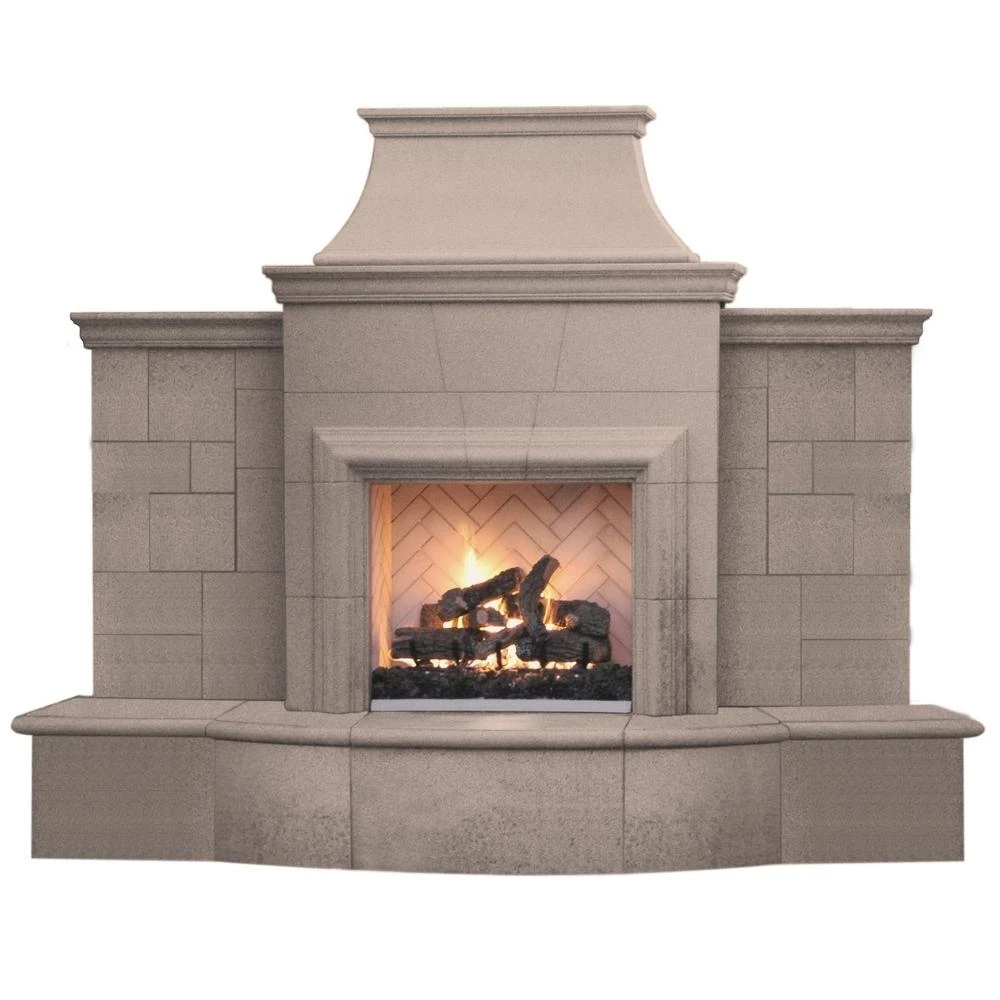 American Fyre Designs Grand Petite Cordova 127-Inch Recessed Hearth Outdoor Gas Fireplace 1 American Fyre Designs Grand Petite Cordova 127-Inch Recessed Hearth Outdoor Gas Fireplace
