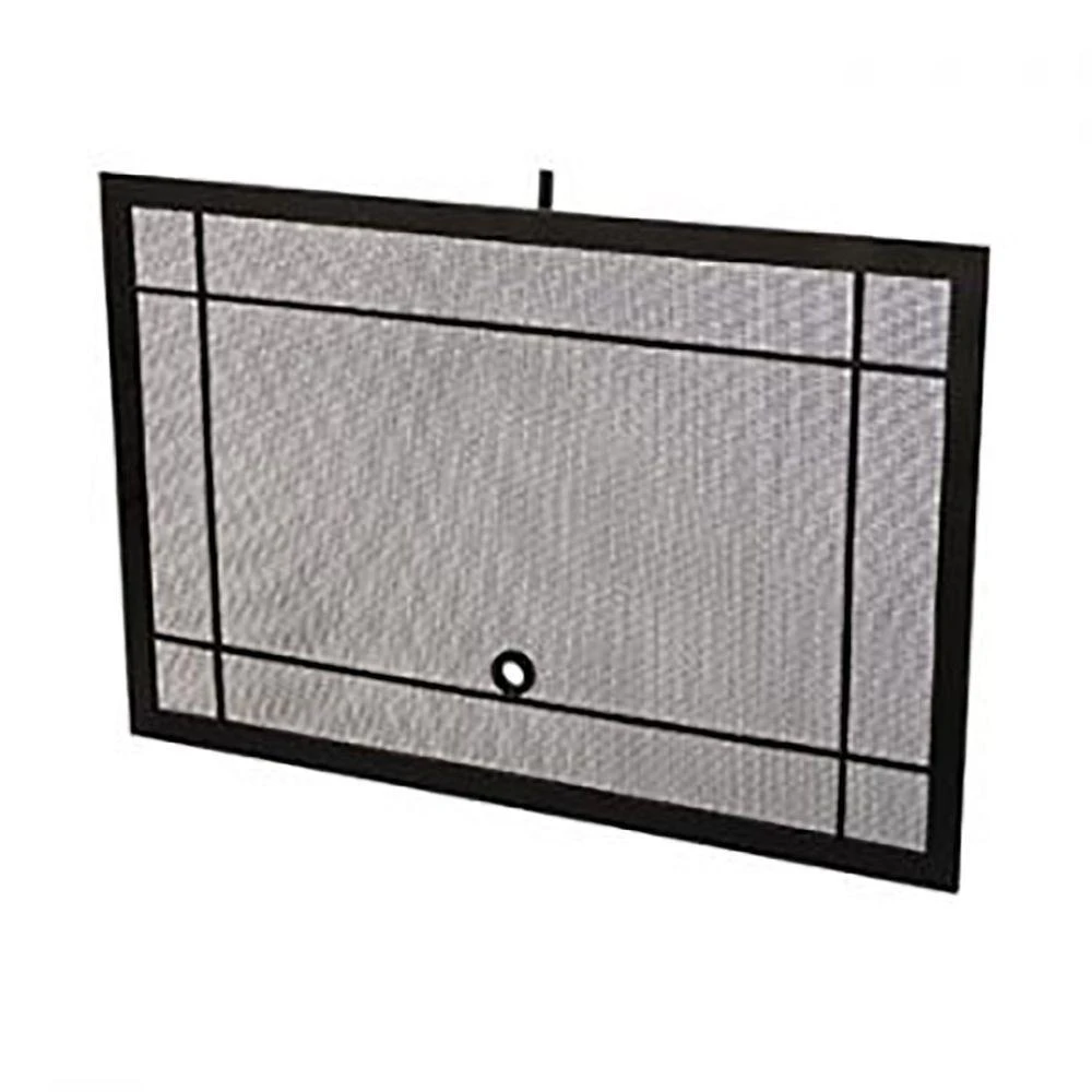 American Fyre Designs Mesh Screen For Brooklyn Fireplace 1 American Fyre Designs Mesh Screen For Brooklyn Fireplace