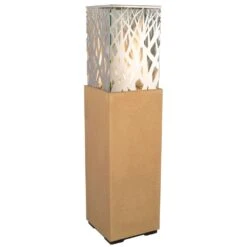 American Fyre Designs Nest 66-Inch Tall Outdoor Gas Fire Lantern -Dimplex Officials american fyre designs american fyre designs nest 66 tall outdoor gas fire lantern cafe blanco natural gas 14508914311262