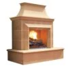 American Fyre Designs Reduced Cordova 76-Inch Recessed Hearth Outdoor Gas Fireplace
