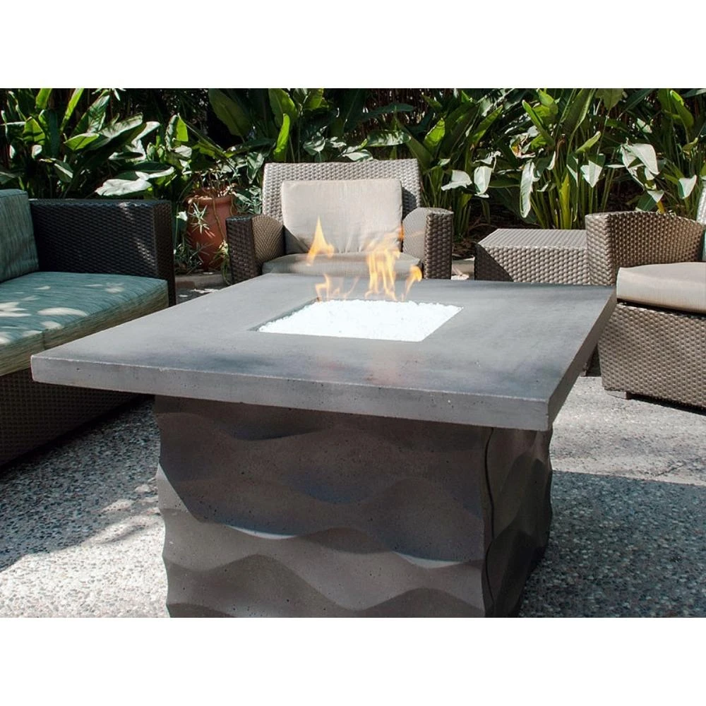 American Fyre Designs Voro 36-Inch Square Gas Fire Pit Table 3 American Fyre Designs Voro 36-Inch Square Gas Fire Pit Table - Image 3