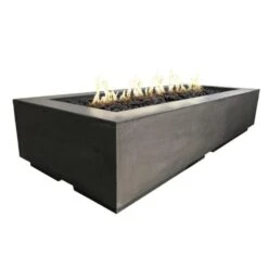 American Fyre Designs Louvre 72-Inch Rectangular Gas Fire Pit -Dimplex Officials american fyre designs louvre 72 inch rectangular gas fire pit black lava propane manual ignition system 688 ba 11 m8pc 61965522841 28864861732958