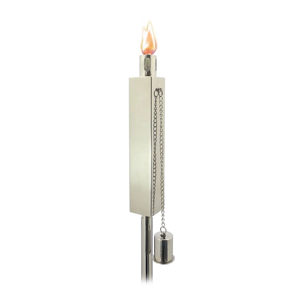 Anywhere Fireplace 65-Inch Polished Stainless Steel Rectangular Torch (90230) 1 Anywhere Fireplace 65-Inch Polished Stainless Steel Rectangular Torch (90230)