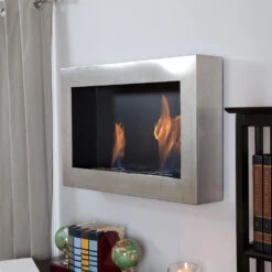 Anywhere Fireplace SoHo Wall Mounted Ethanol Fireplace - 3 Colors -Dimplex Officials anywhere fireplace anywhere fireplace soho wall mounted ethanol fireplace 3 colors 28331021762654