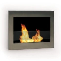 Anywhere Fireplace SoHo Wall Mounted Ethanol Fireplace - 3 Colors -Dimplex Officials anywhere fireplace anywhere fireplace soho wall mounted ethanol fireplace 3 colors stainless steel 13338809663582