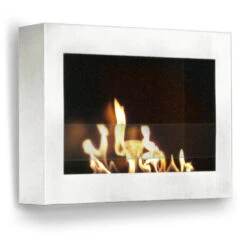 Anywhere Fireplace SoHo Wall Mounted Ethanol Fireplace - 3 Colors -Dimplex Officials anywhere fireplace anywhere fireplace soho wall mounted ethanol fireplace 3 colors white high gloss 28321908260958