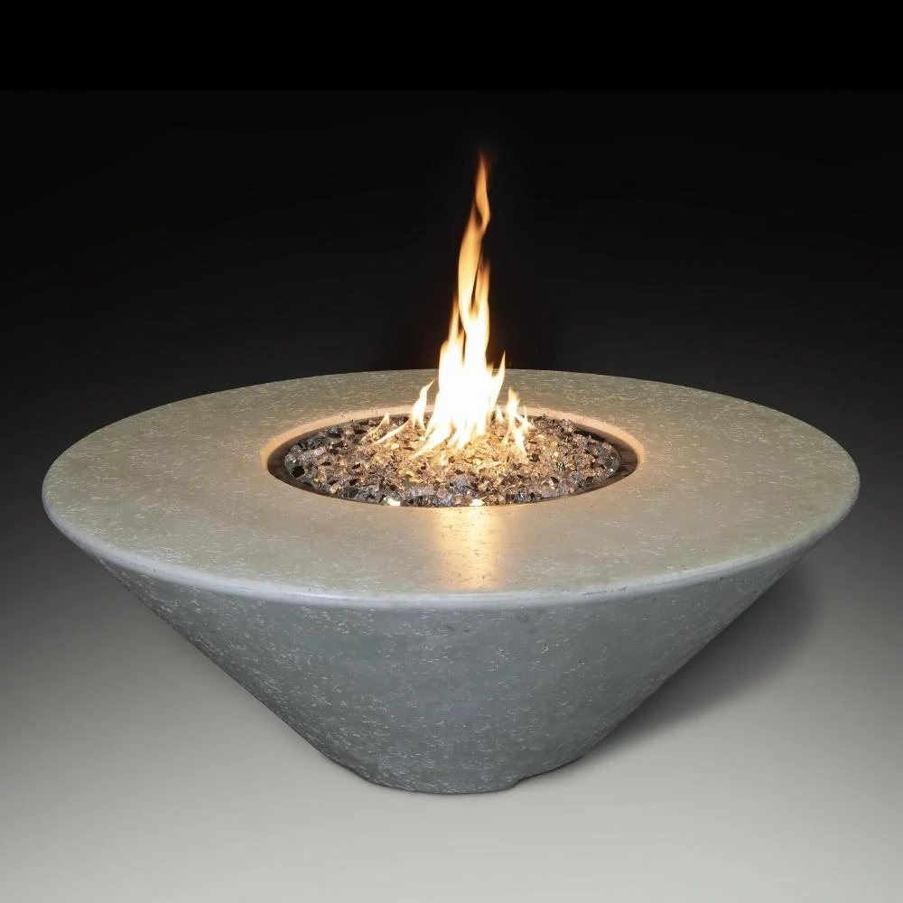 Athena Olympus 44-Inch Round Concrete Gas Fire Pit Table 5 Athena Olympus 44-Inch Round Concrete Gas Fire Pit Table - Image 5