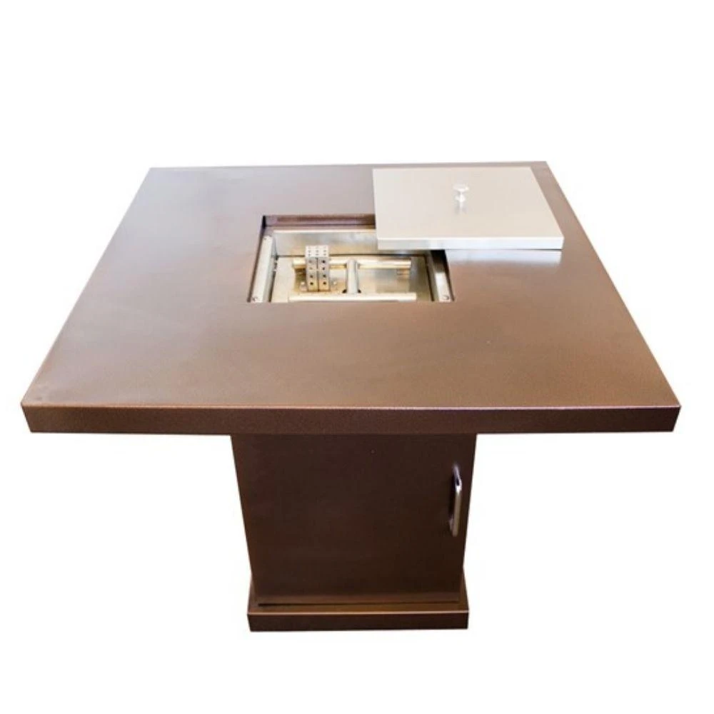 AZ Patio Heaters Hammered Bronze 30-Inch Square LP Fire Pit Table (GSF-PR-PC) 8 AZ Patio Heaters Hammered Bronze 30-Inch Square LP Fire Pit Table (GSF-PR-PC) - Image 8