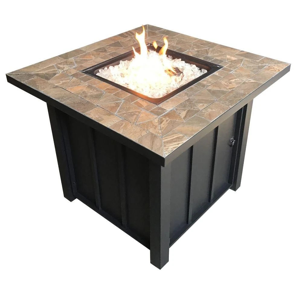 AZ Patio Heaters Tile Top 30-Inch Square LP Fire Pit Table (AFP-STT) 1 AZ Patio Heaters Tile Top 30-Inch Square LP Fire Pit Table (AFP-STT)