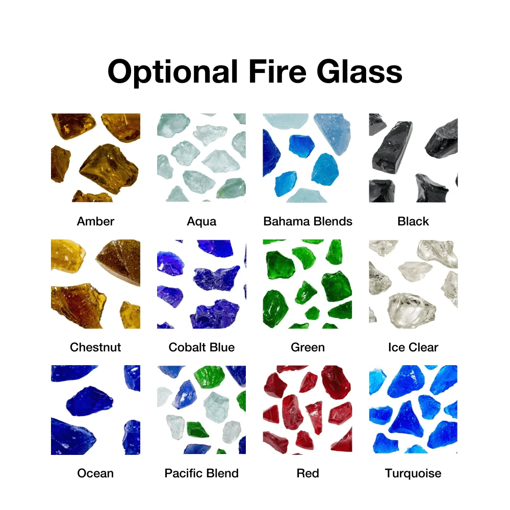 AZ Patio Heaters Hammered Bronze Hexagon LP Fire Pit Table (F-HEX-FPT) 8 AZ Patio Heaters Hammered Bronze Hexagon LP Fire Pit Table (F-HEX-FPT) - Image 8