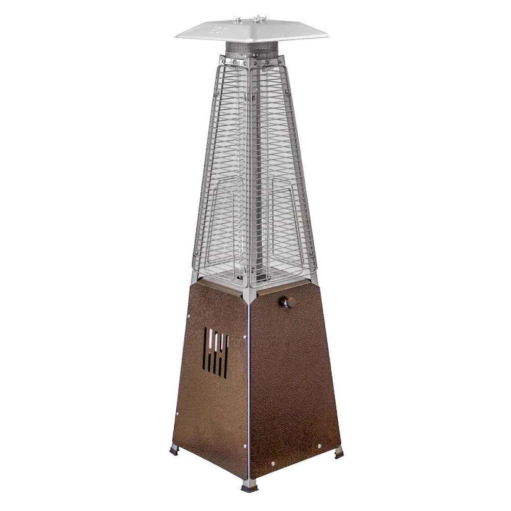 AZ Patio Heaters Hiland Bronze Pyramid Tabletop Propane Patio Heater (HLDS032-GTTHG) 1 AZ Patio Heaters Hiland Bronze Pyramid Tabletop Propane Patio Heater (HLDS032-GTTHG)