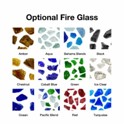 AZ Patio Heaters Two-Tone 38-Inch Square LP Fire Pit Table (GSF-DGHSS) 13 AZ Patio Heaters Two-Tone 38-Inch Square LP Fire Pit Table (GSF-DGHSS) -Dimplex Officials az patio heaters two tone 38 inch square lp fire pit table gsf dghss gsf dghss 872313153823 29232764616798