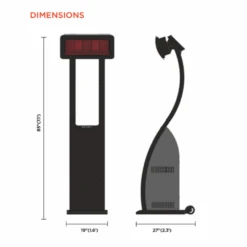 Bromic Tungsten Smart-Heat Portable Gas Heater -Dimplex Officials bromic heating bromic tungsten smart heat portable lpg heater 13340344025182