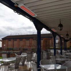 Bromic Tungsten Smart-Heat Wall/Ceiling Mounted Electric Heater -Dimplex Officials bromic tungsten smart heat wall ceiling mounted electric heater 29634485485662