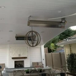 Calcana High Output Commercial And Marine Grade Stainless Steel Gas Patio Heater -Dimplex Officials calcana high output stainless steel gas patio heater 29632587268190