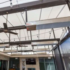 Calcana High Output Commercial And Marine Grade Stainless Steel Gas Patio Heater -Dimplex Officials calcana high output stainless steel gas patio heater 29632587333726