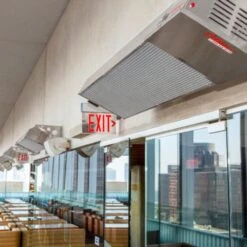 Calcana High Output Commercial And Marine Grade Stainless Steel Gas Patio Heater -Dimplex Officials calcana high output stainless steel gas patio heater 29632587497566