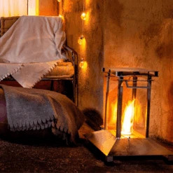 Calidor 16-Inch Free Standing Stainless Steel Ethanol Heater -Dimplex Officials calidor 16 inch free standing stainless steel ethanol heater heater 29676491014238