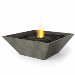 EcoSmart Fire Nova 850 33-Inch Square Concrete Ethanol Fire Bowl -Dimplex Officials copy of ecosmart fire nova 850 33 square concrete ethanol fire bowl natural black burner 28593230544990