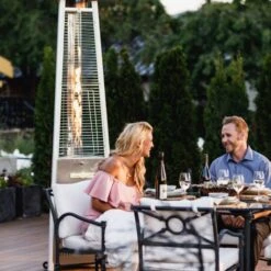 Crown Verity Quartz Tube Patio Heater (CV-2670-SS) -Dimplex Officials crown verity crown verity quartz tube patio heater cv 2670 ss 27988664221790