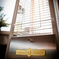 Crown Verity Quartz Tube Patio Heater (CV-2670-SS) -Dimplex Officials crown verity crown verity quartz tube patio heater cv 2670 ss 27994785120350