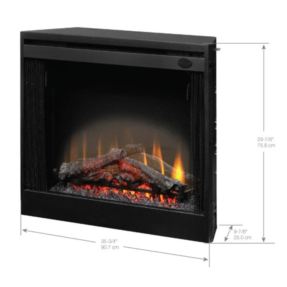 Dimplex 33-Inch Slim Line Built-in Electric Firebox, UL Listed (BFSL33) 4 Dimplex 33-Inch Slim Line Built-in Electric Firebox, UL Listed (BFSL33) - Image 4