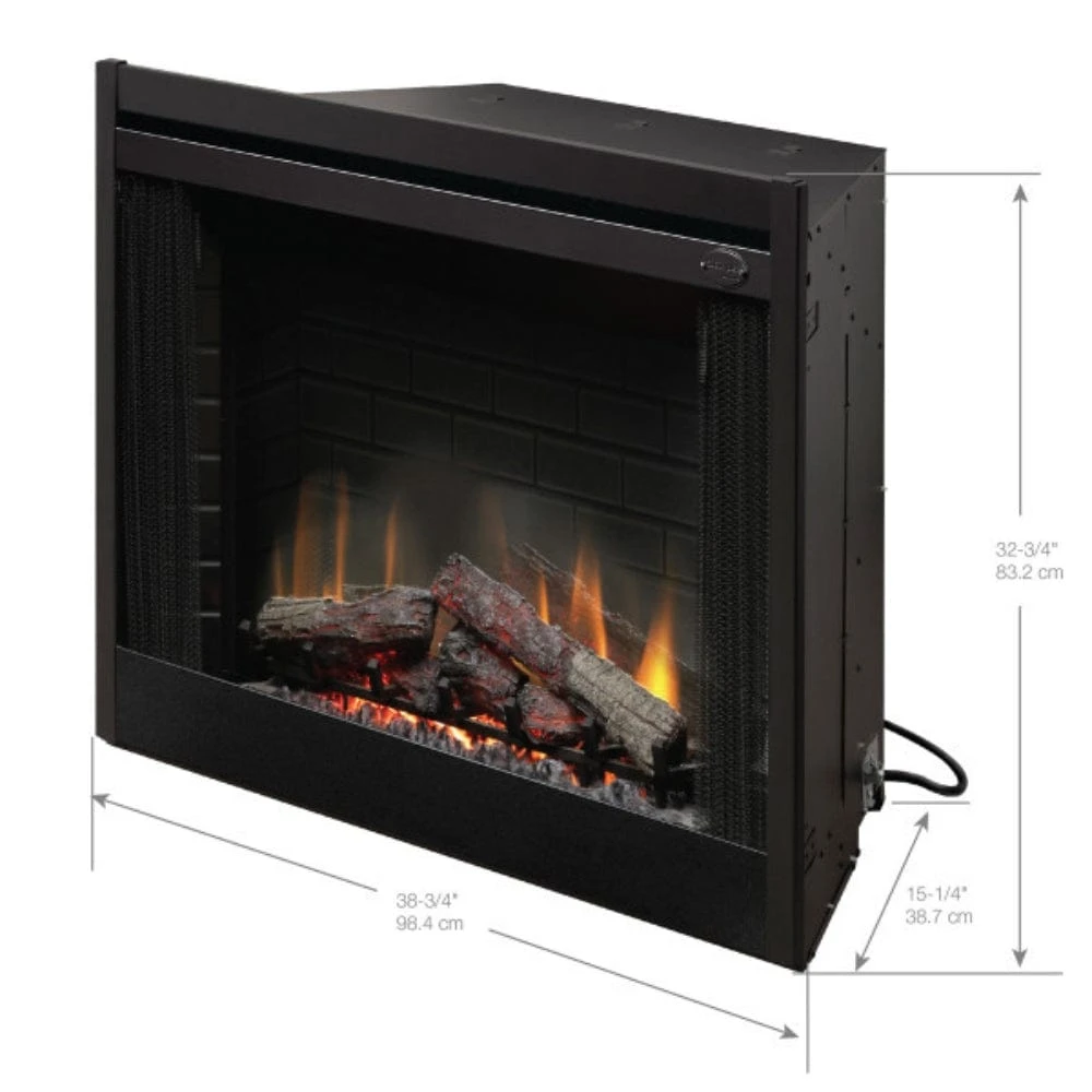 Dimplex 39-Inch Deluxe Built-in Electric Firebox, UL Listed (BF39DXP) 4 Dimplex 39-Inch Deluxe Built-in Electric Firebox, UL Listed (BF39DXP) - Image 4