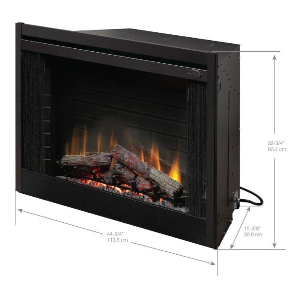 Dimplex 45-Inch Deluxe Built-in Electric Firebox, UL Listed (BF45DXP) 4 Dimplex 45-Inch Deluxe Built-in Electric Firebox, UL Listed (BF45DXP) - Image 4