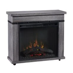 Dimplex Morgan 32-Inch Electric Fireplace And Mantel Package (C3P23LJ-2085CO)