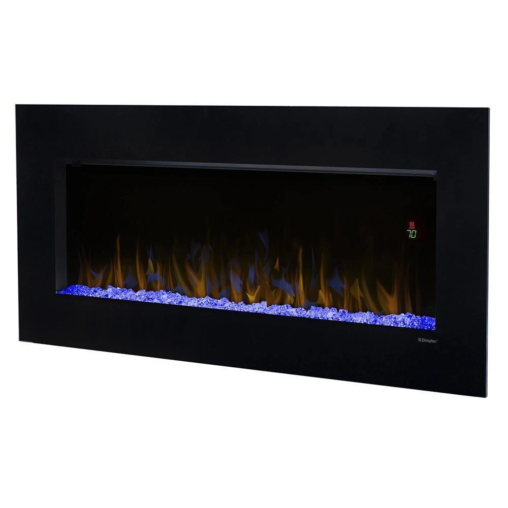 Dimplex Nicole 43-Inch Wall Mounted Electric Fireplace - Black Glass (DWF3651B) 6 Dimplex Nicole 43-Inch Wall Mounted Electric Fireplace - Black Glass (DWF3651B) - Image 6