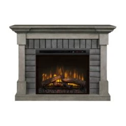 Dimplex Royce 52-Inch Electric Fireplace And Mantel Package