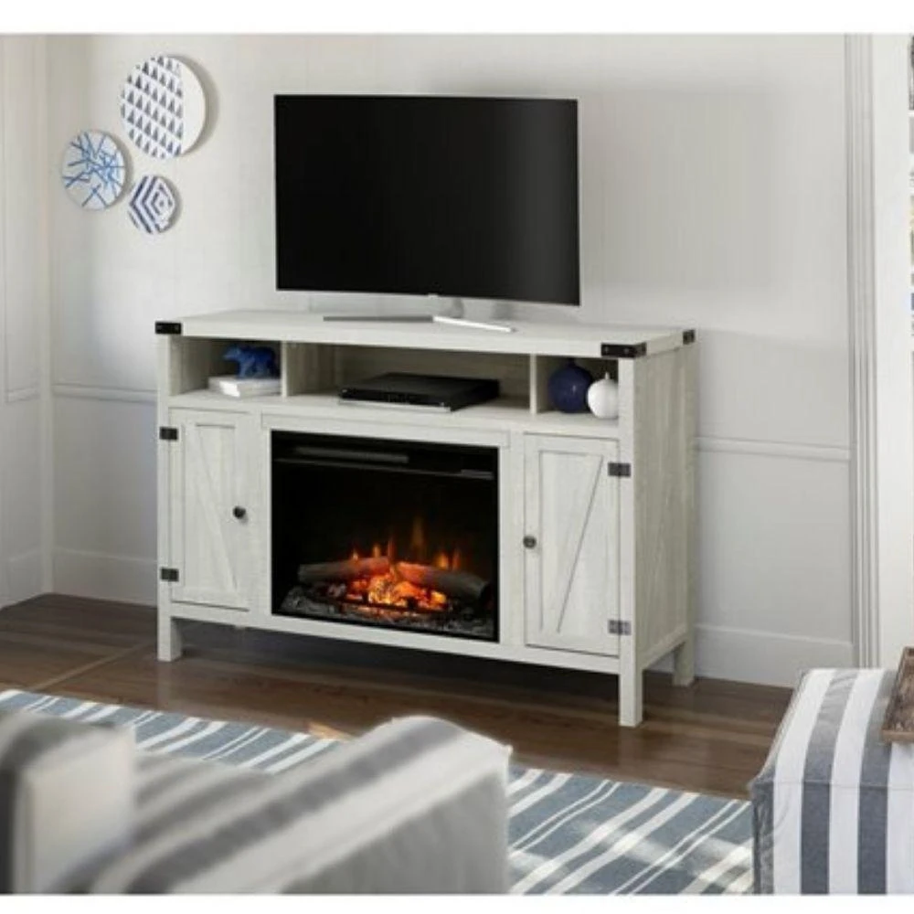 Dimplex Sadie Media Console With Electric Fireplace For 43-Inch TV (C3P23LR-2051SP) 2 Dimplex Sadie Media Console With Electric Fireplace For 43-Inch TV (C3P23LR-2051SP) - Image 2
