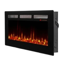 Dimplex Sierra Wall Mounted/Tabletop Electric Fireplace -Dimplex Officials dimplex dimplex sierra wall mounted tabletop electric fireplace 28357753798750
