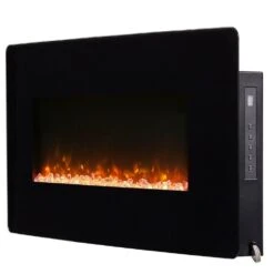 Dimplex Winslow Curved Wall Mounted/Tabletop Electric Fireplace -Dimplex Officials dimplex dimplex winslow curved wall mounted tabletop electric fireplace 28357680431198