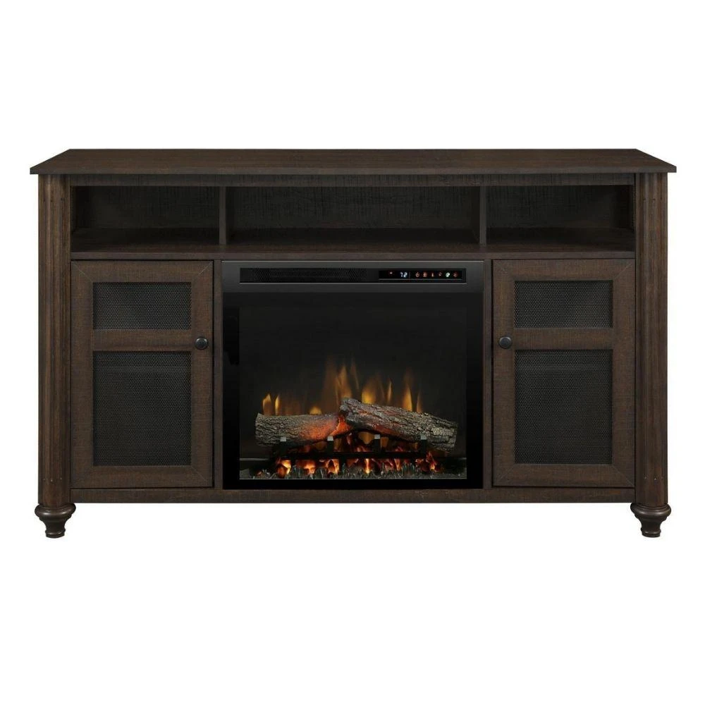 Dimplex Xavier Media Console With Electric Fireplace For 60-Inch TV (GDS23L8-1904GB) 1 Dimplex Xavier Media Console With Electric Fireplace For 60-Inch TV (GDS23L8-1904GB)